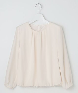 J.PRESS LADIES S プルエラ クルーネック カットソー アイボリー系