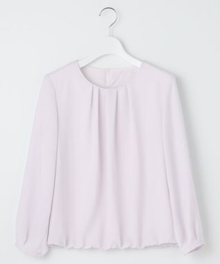 J.PRESS LADIES S プルエラ クルーネック カットソー ふじ色系