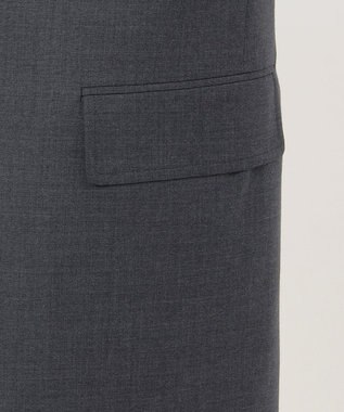 J.PRESS MEN 【定番】ぺピンメリノ トロピカル スーツ / 背抜き グレー系