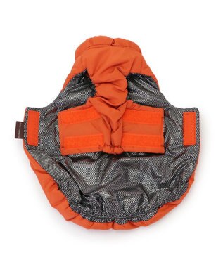 PET PARADISE ペットパラダイス エアベスト 《チェックポケット》  超小型犬 小型犬 オレンジ