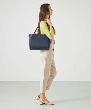 LA BAGAGERIE 【撥水ナイロン】ベーシックA4トート ネイビー