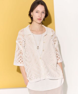 23区 S 【Oggi5月号掲載】ミスティサテン タンクトップ ベージュ系