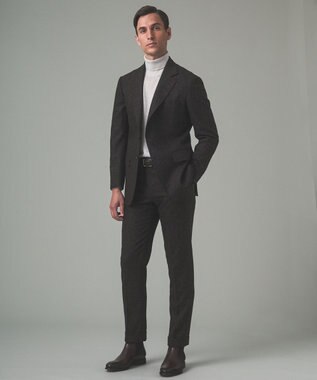 GOTAIRIKU 新色追加【洗える/チクチクしにくい/ピリングしにくい】イタリア糸 ハイゲージ タートルネックニット_WOOL100％ アイボリー系