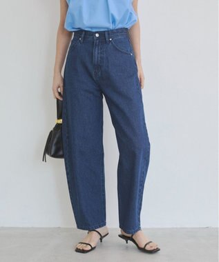 WEGO 【ANGIE VINTAGE/SMLサイズ展開】カーブデニムパンツ ネイビー