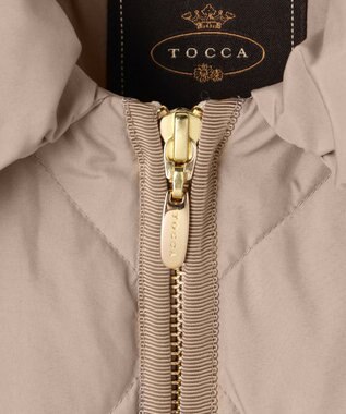 TOCCA 【消臭】PLAYING CARD コート ブラウン系