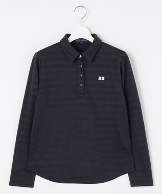 【WOMEN】ブライトボーダー ポロシャツ 着回し力抜群 1枚で大活躍 高品質 1枚でも◎