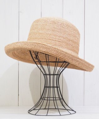 石田製帽 ソフトラフィアブレード　セーラ ベージュ