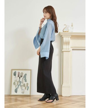 earth music&ecology マルチウェイシアーシャツ Sax