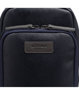 ACE BAGS & LUGGAGE ultima tokyo デルタ ボディバッグ フロントファスナーポケット 17366 ウルティマトーキョー ネイビー×グレー
