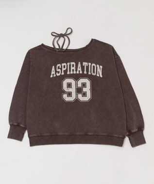 WEGO 【25年秋冬新作】2WAYグラフィックワンショルBIGスウェット 柄8