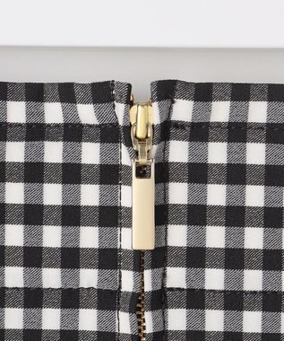 ANY SIS 【2WAY】フロントジップタイト スカート ギンガム