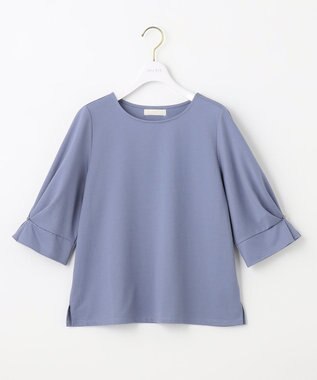 ANY SIS S 【接触冷感・UVカット】サカリバクルーネック プルオーバー ライトブルー