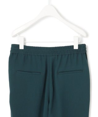 ICB 【WEB限定カラーあり・洗える】ライトダブルクロス ジョガーパンツ パイングリーン系