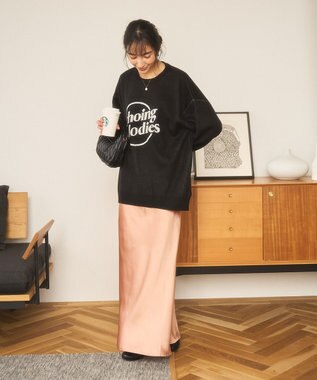 WEGO 【新色追加/ユニセックス着用ITEM/SMLサイズ展開】ジャガードグラフィックプルオーバー（LS） 柄5