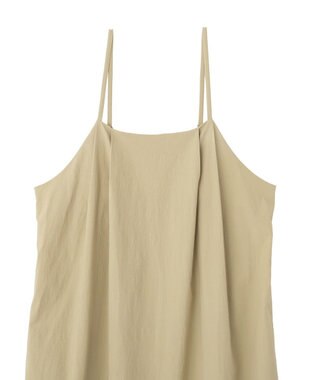 Green Parks 撥水加工キャミワンピース Beige
