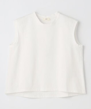 NAVE 【Nave　洗える】クリアジャージー ノースリーブ ホワイト系