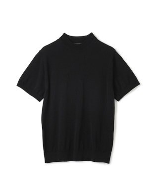 【HIGH GRADE LINE】シルクコットン　モックネックニット