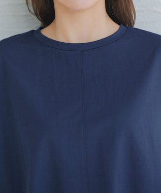 Tiaclasse L 【おのののかさん着用】冷凛(ひやりん)カノコドルマンスリーブカットソー ブルー