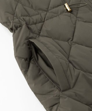 UNFILO 【TAION×UNFILO 】キルティングダウン ジレ カーキ