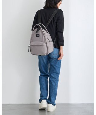 MioFIRANO はっ水軽量ナイロンオーバルハンドルリュック　FIRANO フィラノ GRAY