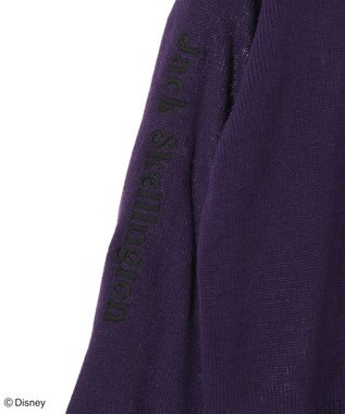 Green Parks ナイトメア／フェイスジャガードニットプルオーバー Purple