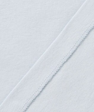 自由区 S レイヤリングシアーインナー カットソー サックスブルー