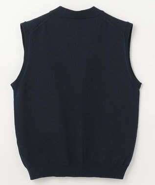 NAVE 【Nave 　洗える】ルピナス コットンニットベスト ネイビー系
