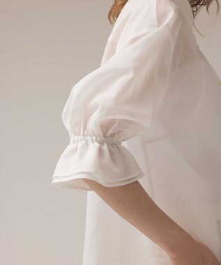 GRACE CONTINENTAL ドルマンシャツ ホワイト