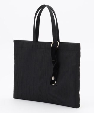 組曲 ポケッタブルサブトート バッグ ブラック系