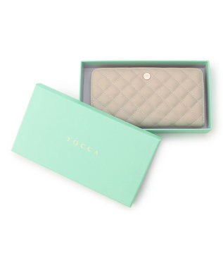 TOCCA TRACE PAVE LONG WALLET 長財布 ベージュ系