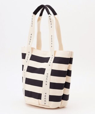 TOCCA 【WEB＆一部店舗限定】DANCING TOCCA BORDERTOTE トートバッグ ブラック系