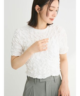 Green Parks ・ＳＵＧＡＲ　ＳＰＯＯＮ　シャーリングプルオーバー Off White