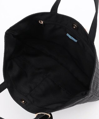 組曲 ポケッタブルサブトート バッグ ブラック系