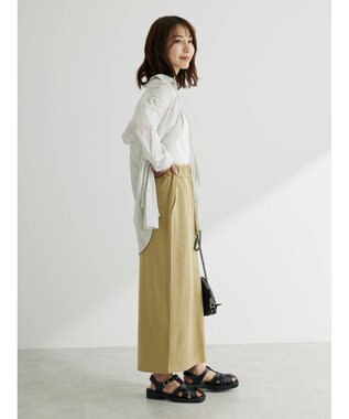 Green Parks ・Ｄｏｕｂｌｅ　Ｆｌａｇｓ　１０ｏｚナロースカート Beige