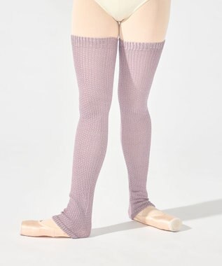 Chacott レッグウォーマー ライラック