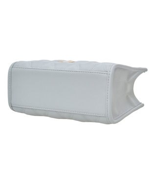 Maison de FLEUR EC限定スカーフ付リボンキルティングバッグ Grayish Blue