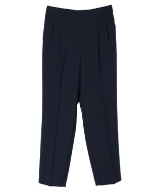 Green Parks 接触冷感　きれいシルエットパンツ（テーパード） Dark Navy
