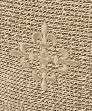 russet スリム2WAYトートバッグ <ナイロンラフィア>(CE-1717-WEB) Ivory