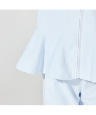 Chacott ウォームアップジャケット ベビーブルー