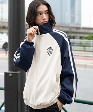 WEGO 【ユニセックス着用ITEM】フェイクスウェードトラックジャケット