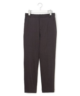 23区 【先行予約/CanCam掲載】リネンレーヨンストレッチ テーパード パンツ ダークブラウン系