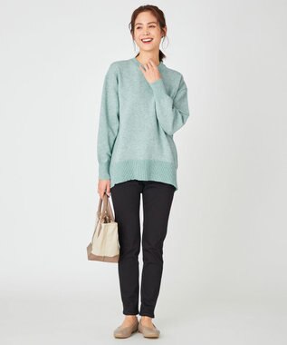 ANY L 【洗える】STYLE UP SKINNY デニムパンツ