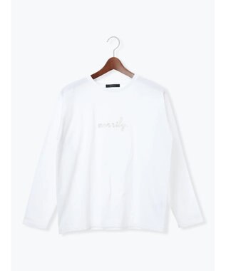 Te chichi 3DシャイニーロゴロンT《2026 spring catalog item》 シルバー