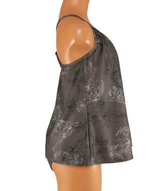 San-ai Resort（三愛水着楽園） タンキニ３点セット　13L　【San-ai Resort（サンアイリゾート）】 チャコールグレー