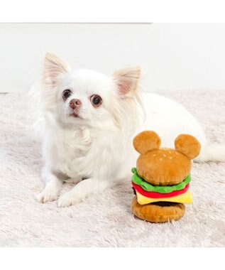 PET PARADISE ディズニー ミッキーマウス バーガートイ ブラウン