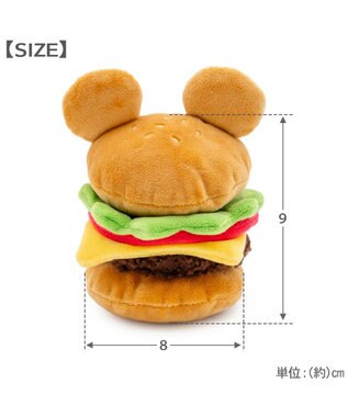 PET PARADISE ディズニー ミッキーマウス バーガートイ ブラウン