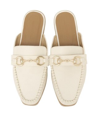AMERICAN HOLIC ビットミュールローファー Ivory