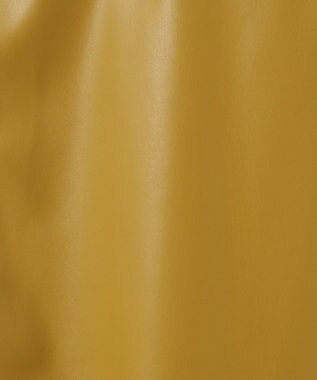 Green Parks フェイクレザーＶネックベスト Lime Green