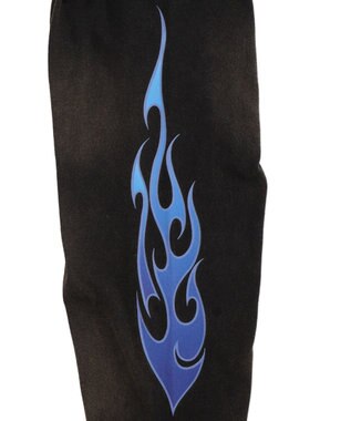 WEGO 【ユニセックス着用ITEM】フレイムグラフィックBIGT（LS） ブラック