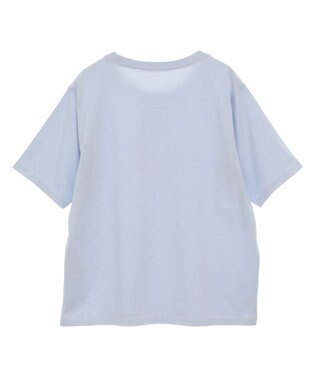 Green Parks ＢＰ　フェミニンロゴレギュラーＴシャツ Sax